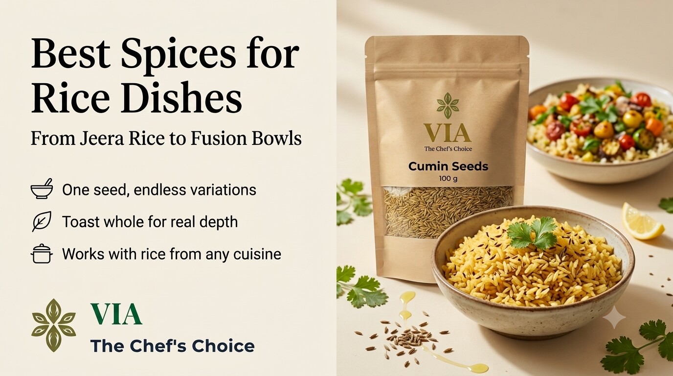 Spices for rice dishes