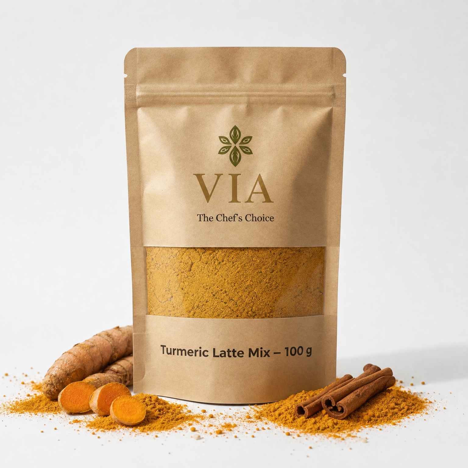 Turmeric Latte Mix Powder - premium Indian spices, authentic Indian spices, Portugal gourmet cooking
