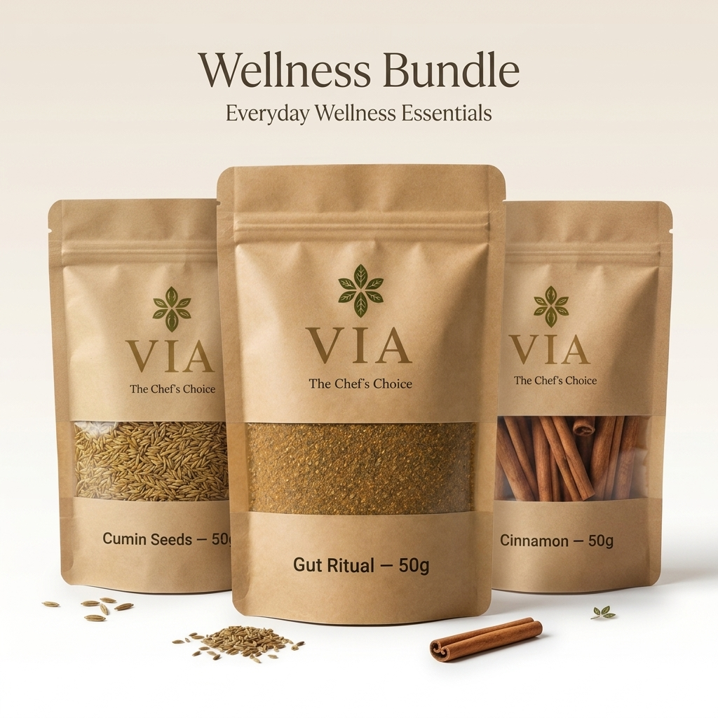 Wellness Bundle - premium Indian spices, authentic Indian spices, Portugal gourmet cooking